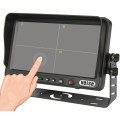 Veise Touch Screen Quad Monitor Backup Camera Systems